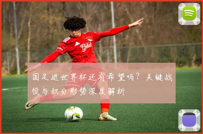 国足进世界杯还有希望吗？关键战役与积分形势深度解析